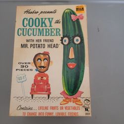 Vintage Cooky Cucumber And Friend Mr. Potato Head 