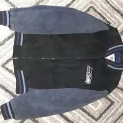 Seahawks leather jacket