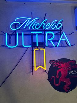 Michelob Ultra Neon Bar Sign