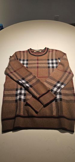 Two Burberry Women's Asian XL (US L) Swether