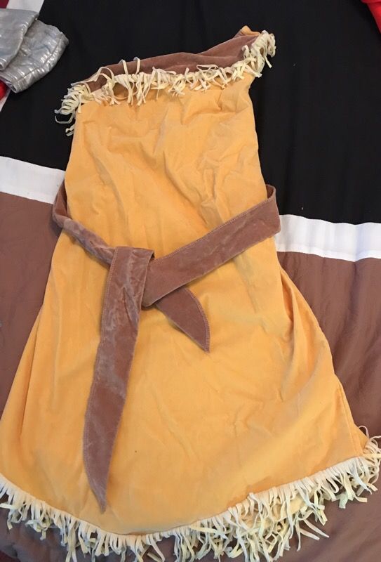 Pocahontas's for girls medium 7/8 only used once