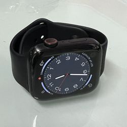 Apple Watch Series 6 44mm black (GPS + Cellular) - titanium  Case - Used