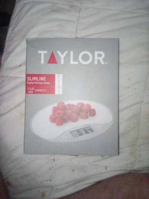 TAYLOR SLIMLINE DIGITAL KITCHEN SCALE