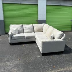 Grey Sectional From Ashley
