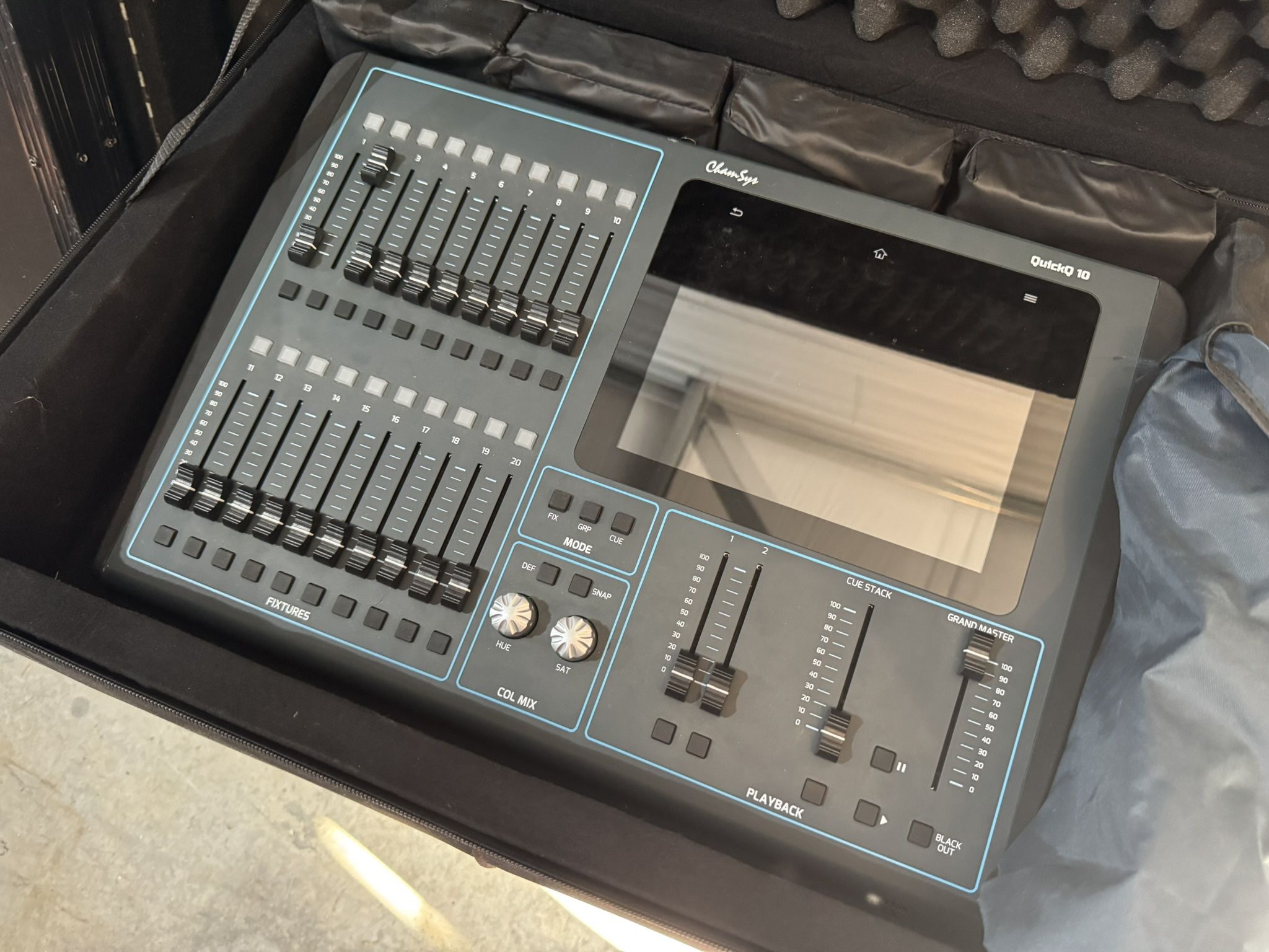 Chamsys QuickQ10 DMX Lighting Controller