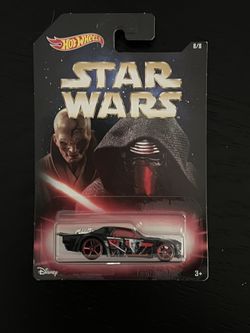 Star Wars Hot Wheels (2017) Supreme Leader Snoke & Kylo Ren Night Shifter Toy Car 8/8