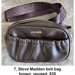 Steve Madden belt bag