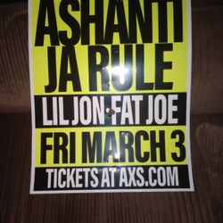 My 2000s Playlist Concert Poster!