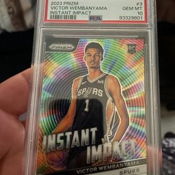 Victor Wembanyama RC PSA 10 / 