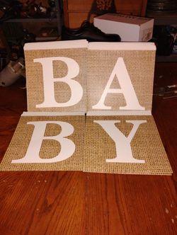 Baby Shower Reveal Boxes