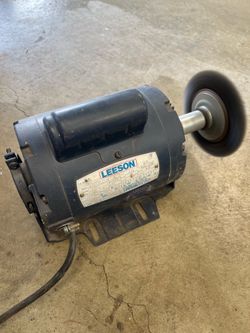 Leeson 1/2 HP General Purpose AC Electric Motor