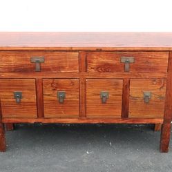 Vintage Chinese Chest Cabinet  