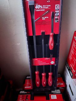 Milwaukee 4-Piece Pry Bar Set