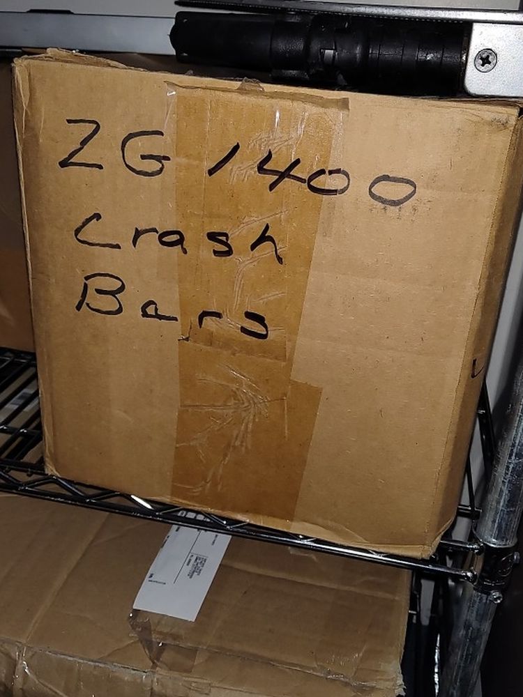 New Kawasaki ZG 1400 Crash Bars With Mount Pads