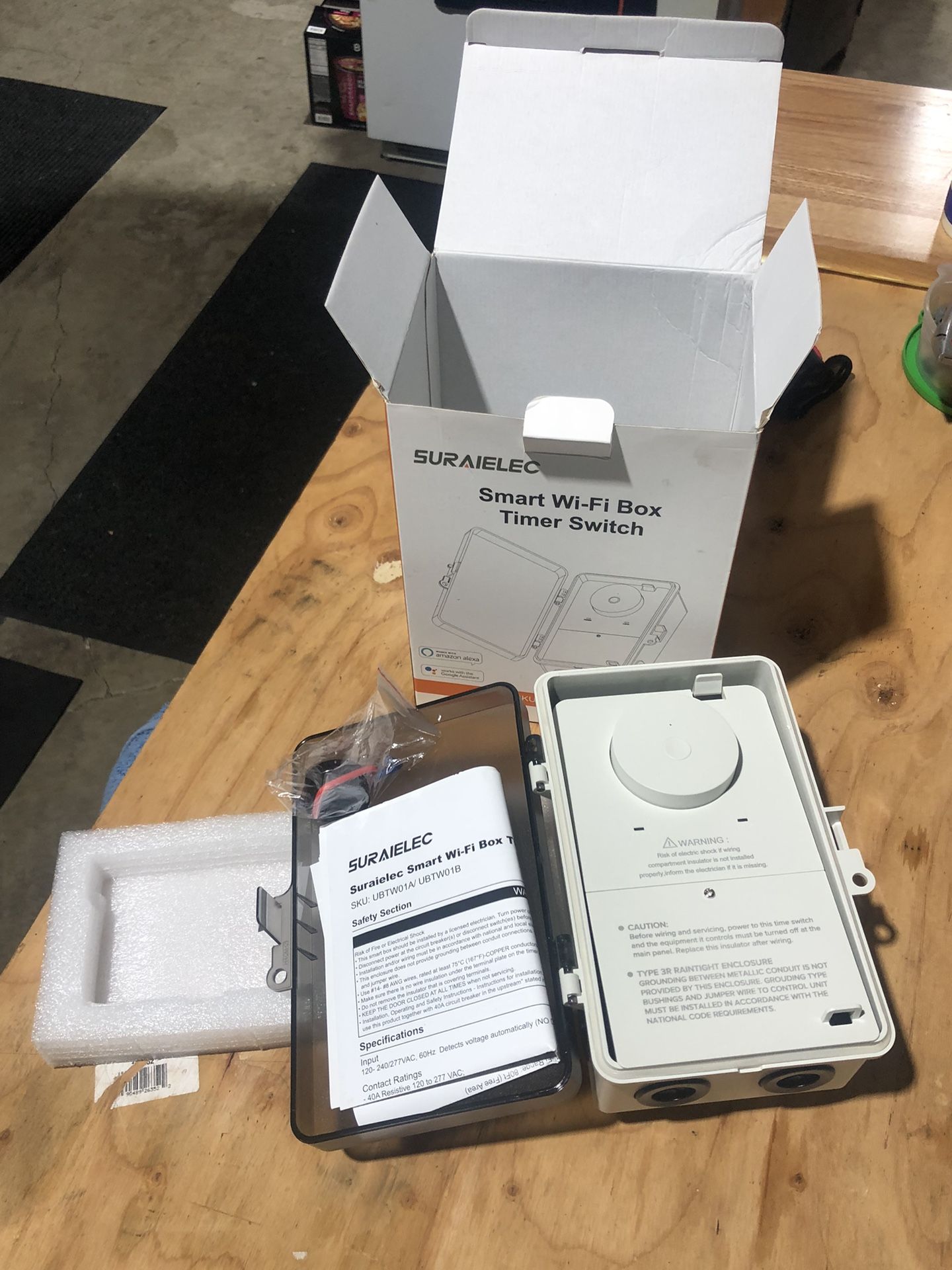 Smart WiFi Box timer