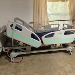Electric Hospital Bed with Thick Pressure-Relief Mattress - Like New! Can Deliver If Nearby