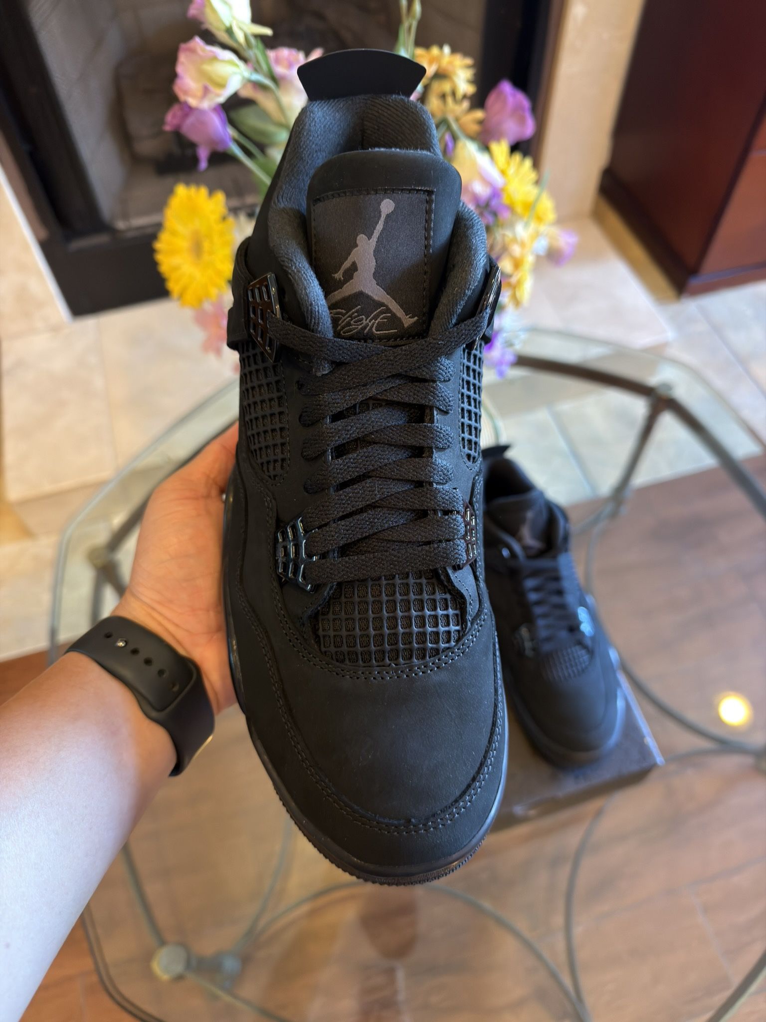 Jordan 4 Retro Black Cat (2025) | Size 12M