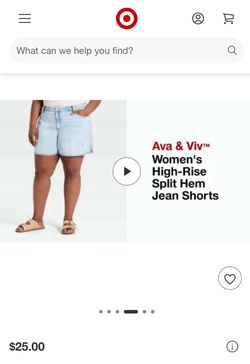 Jean-shorts