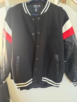 Hello kitty varsity jacket