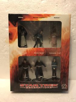 Star Trek Generations Figure Set NIB