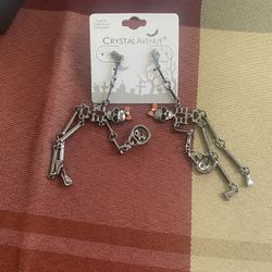 Halloween Skeleton Earrings 
