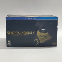 Mortal Kombat X [Kollector's Edition] (Sony PlayStation 4 PS4, 2015)