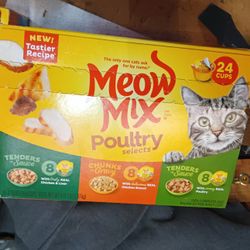 Meow Mix Poultry Selects 24 Pk