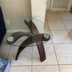 End tables + side table