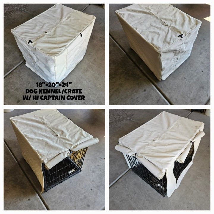 DOG KENNEL/CRATE WITH PREMIUM COVER
