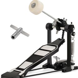 Single Bass Drum Pedal Single Pedal for Drum Set Kit and Electronic Drums | Single Chain