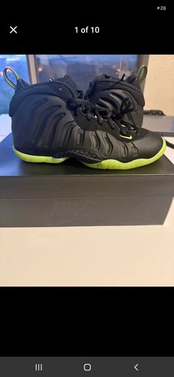 Nike Little Posite One Black Volt (GS)