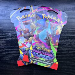 SEALED MEGA Phantasmal Flames Blister Packs
