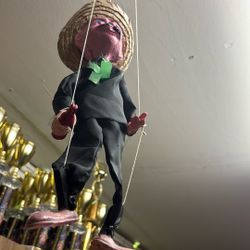 Mexican Doll With Drink 