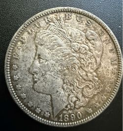 1890 Morgan Silver Dollar Circulated