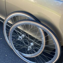 Dura Ace Track Wheels Set Dura Ace HB-7710 Hubs Velocity Hoops