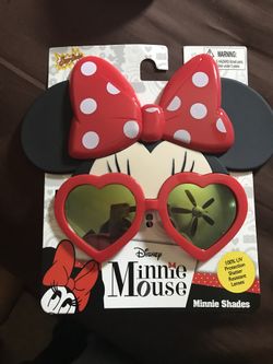 Minnie Mouse glasses & headband