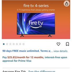 Amazon 50” TV