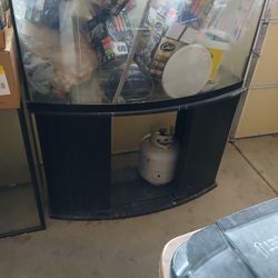 Big 72 Gallon Bow Front Fish Tank