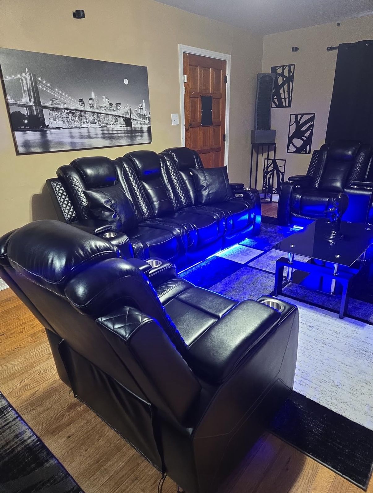 New Power Reclining 3-Pc Set — Sofa • Loveseat • Chair