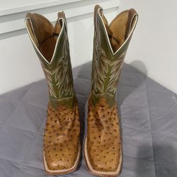Cowboy Boots - Ostrich - Size 13EE
