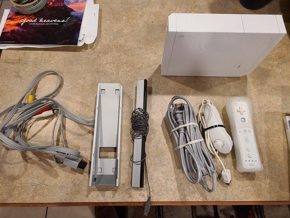 Wii With Ganes
