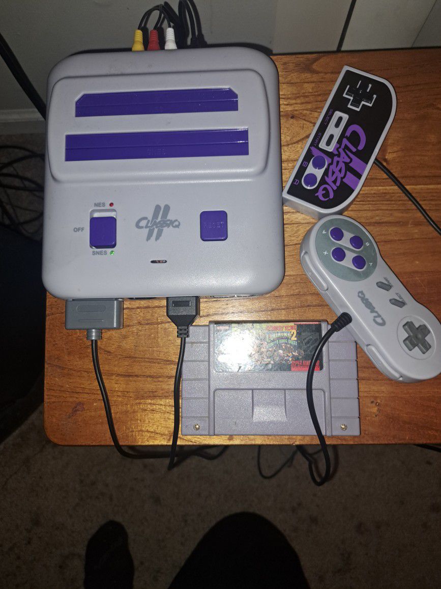SNES + NES COMBO 2 IN 1 SYSTEM 