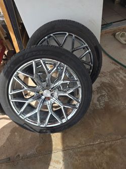 All 4 rims and tires 18"