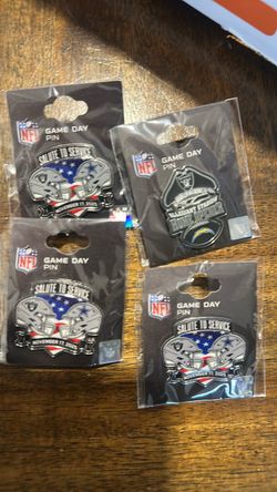 Raiders game day pin from last year