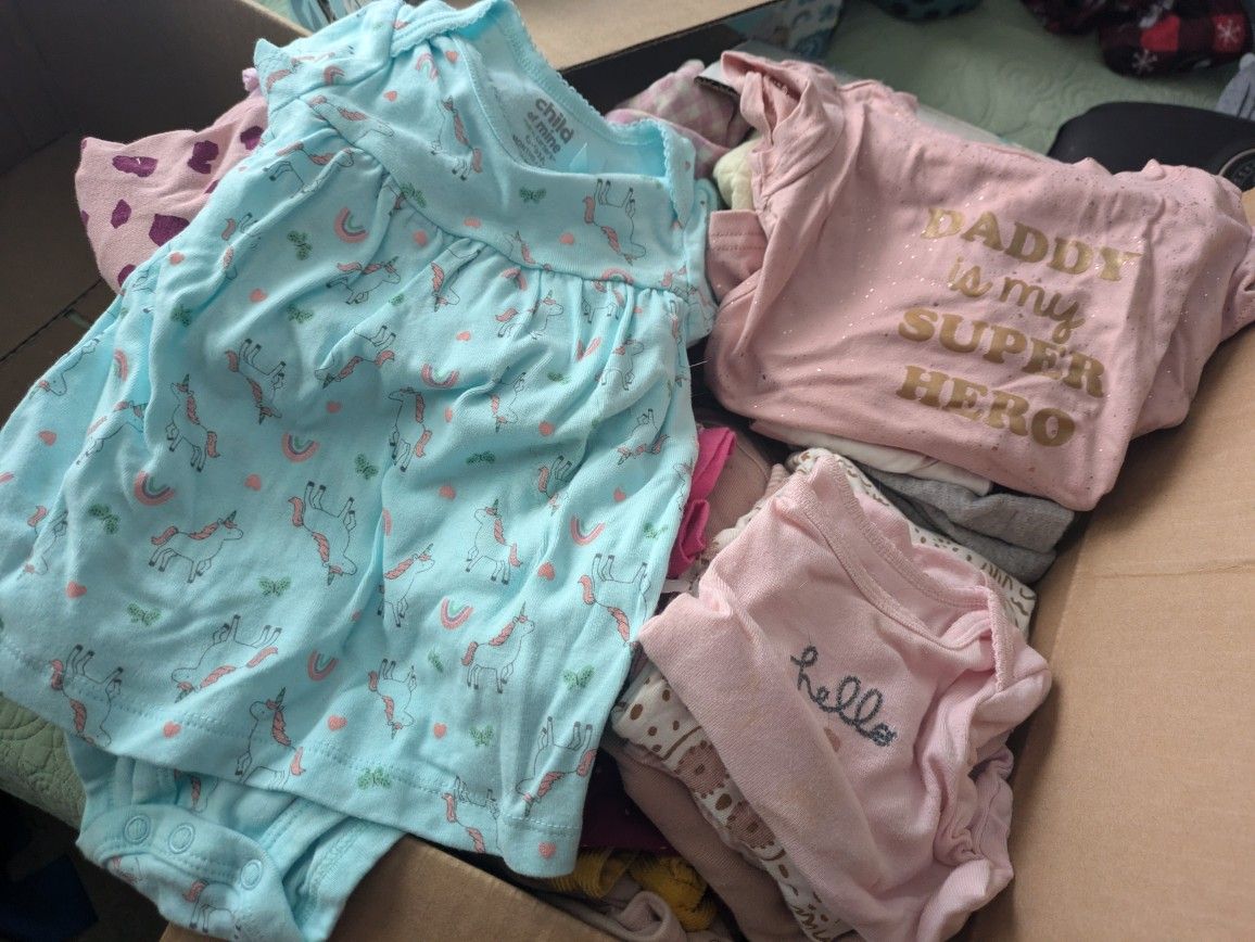 Baby Girl Clothes Premie-9 Months