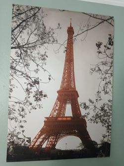 Eiffel tower in Paris, wall decor