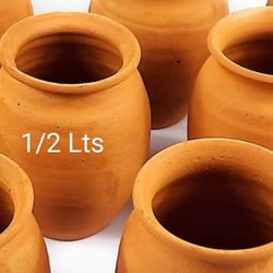 28 Jarritos Barro 1/2 Lts Nuevos Excelente Calidad 