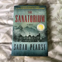 The Sanatorium Book For Sale