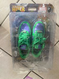 Marvel x Bapesta “Hulk” Size 5.5
