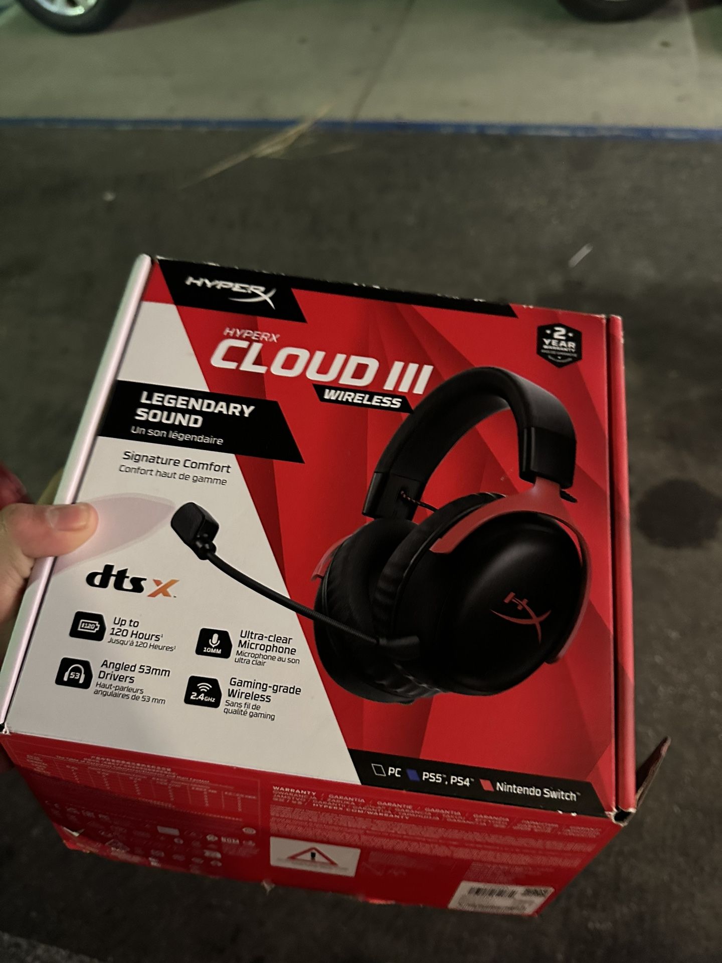 Hyper X Cloud 3 Wireless Gaming Headset